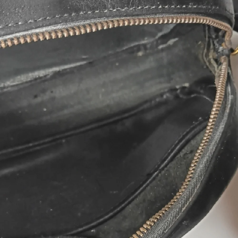 80s Vintage Coach Classic Black Leather Crossbody Bag -  0479-021 Half Moon Rare - Picture 12 of 13